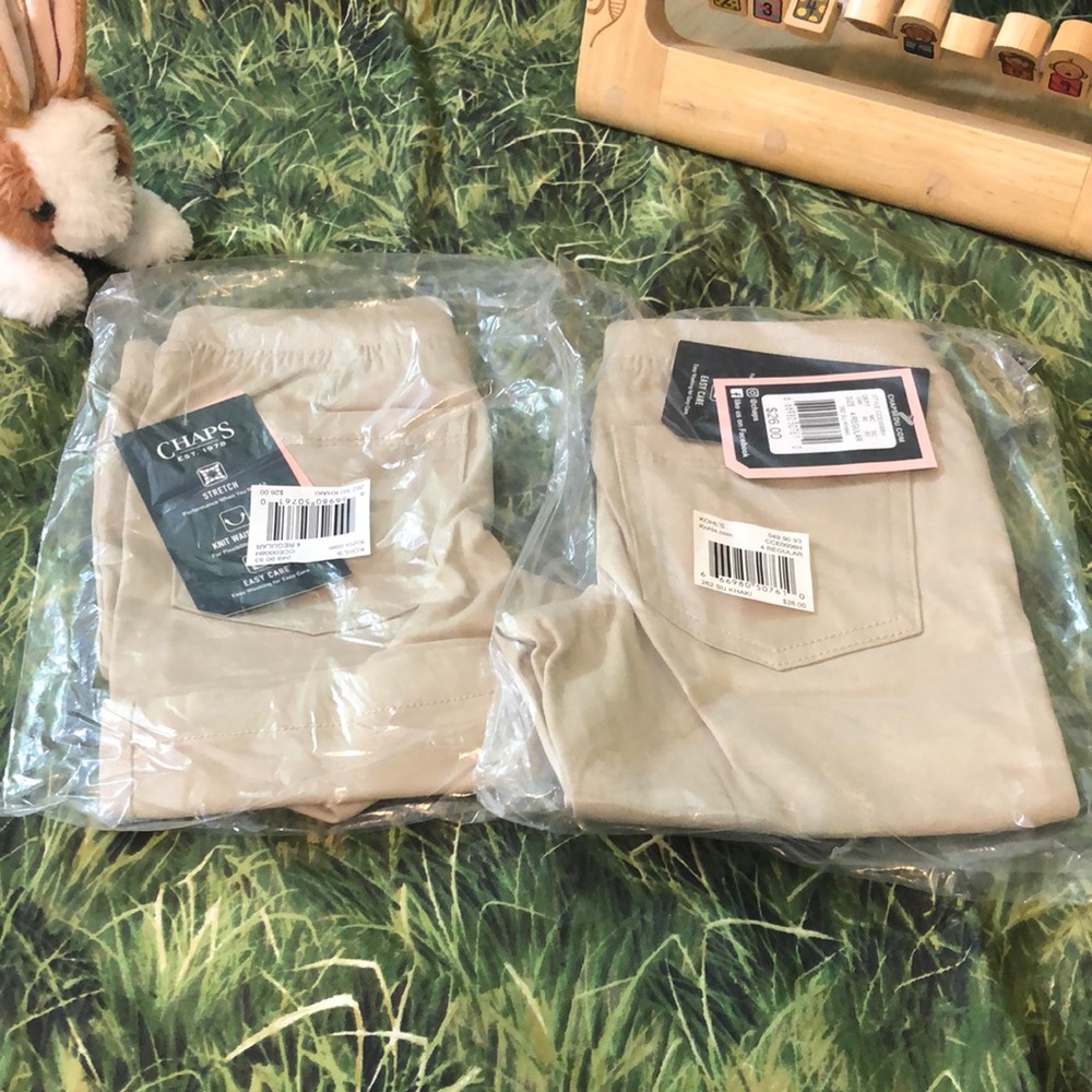 Girls bundle of NEW uniform shorts size 4